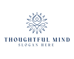 Yoga Flower Spa logo design