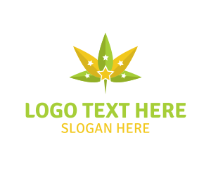 Colorful Star Weed logo