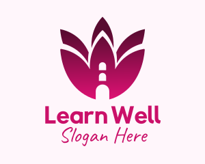 Lotus Wellness Home logo design