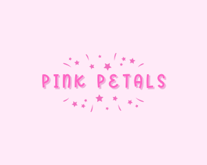 Pink Surprise Wordmark logo design