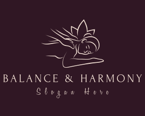 Lotus Flower Therapist logo design