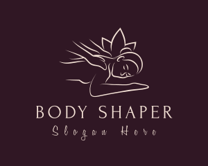 Lotus Flower Therapist logo design