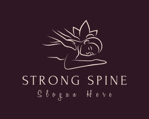 Lotus Flower Therapist logo design