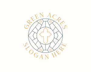 Pastor Church Cross logo