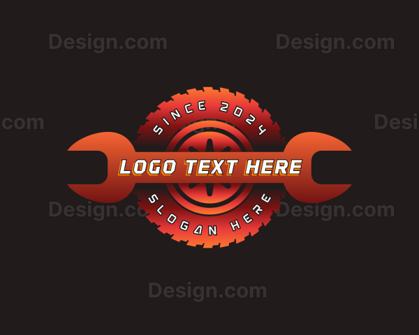 Automotive Tire Wrench Logo