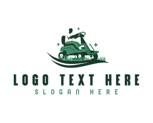 Lawn Mower Gardener logo