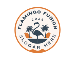 Bird Flamingo Tourism logo