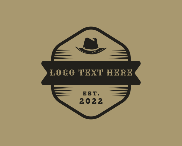 Wild West logo example 1