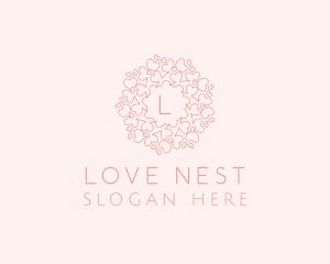 Love Hearts Valentine logo