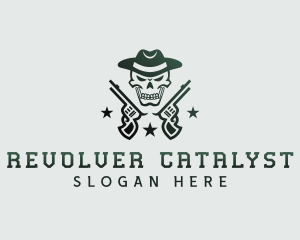 Cowboy Skull Gun logo