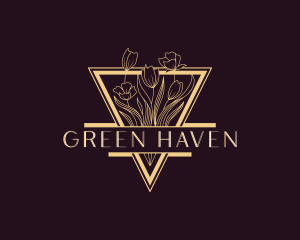 Floral Botanical Garden logo design