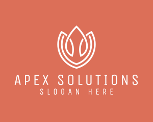 Elegant Tulip Flower logo design