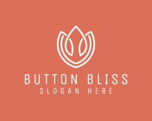 Elegant Tulip Flower logo design