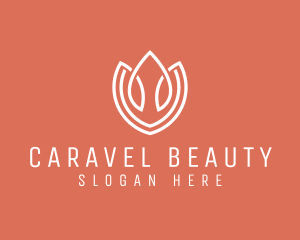 Elegant Tulip Flower logo design