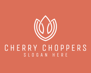 Elegant Tulip Flower logo design