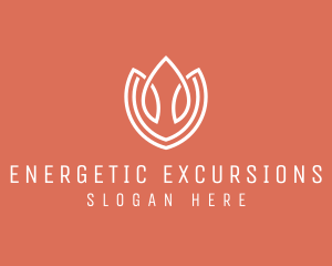 Elegant Tulip Flower logo design