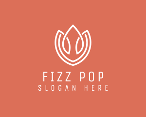 Elegant Tulip Flower logo design