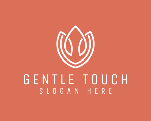 Elegant Tulip Flower logo design