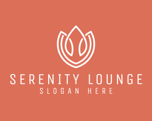 Elegant Tulip Flower logo design