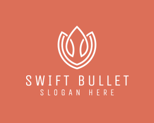 Elegant Tulip Flower logo design