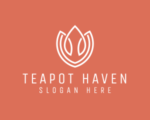 Elegant Tulip Flower logo design