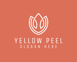 Elegant Tulip Flower logo design