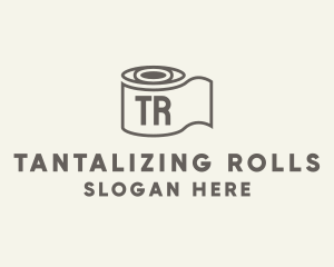 Tissue Roll Hygienic logo design