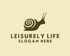 Molusk Spiral Snail logo