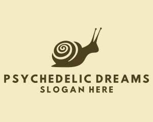 Molusk Spiral Snail logo