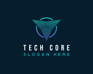 Modern Tech Finance logo design