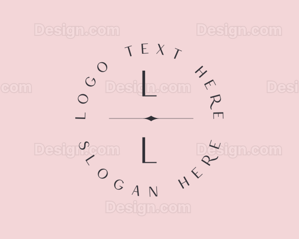 Luxurious Feminine Cosmetics Boutique Logo