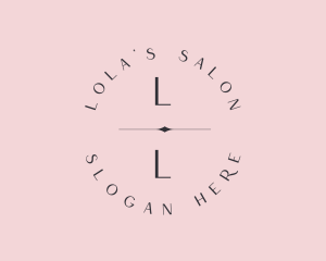 Luxurious Feminine Cosmetics Boutique logo design