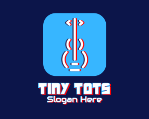 Glitchy Guitar App  logo