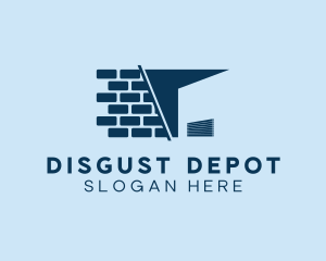 Brick Storage Building  logo design