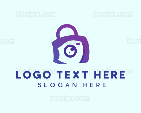 Camera Lens Bag Logo