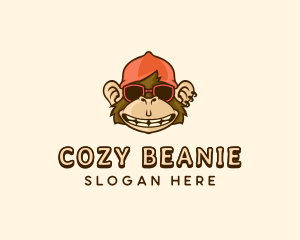 Cool Fashion Monkey logo design