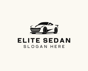 Car Sedan Automotive logo