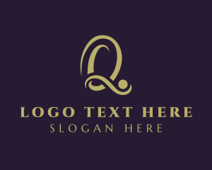 Luxury Artisan Brand Letter Q logo