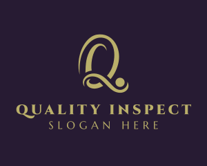 Luxury Artisan Brand Letter Q logo design