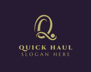 Luxury Artisan Brand Letter Q logo design