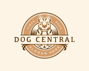 Pet Dog Puppy logo design