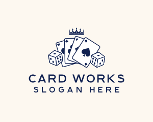 Crown Poker Card logo