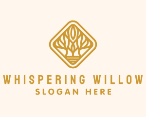 Tree Vine Plant  logo design