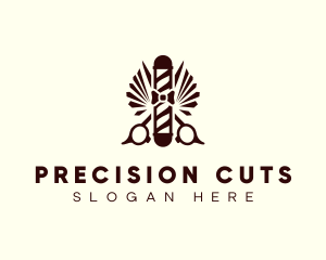 Scissor Barber Shop Stylist logo