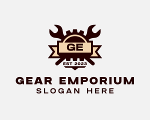 Wrench Gear Mechanic logo