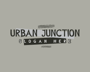 Urban Punk Shop logo design