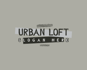 Urban Punk Shop logo design