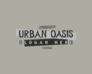 Urban Punk Shop logo design