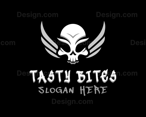 Halloween Skull Esports Logo
