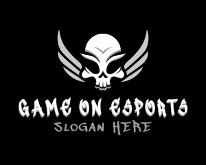 Halloween Skull Esports  logo